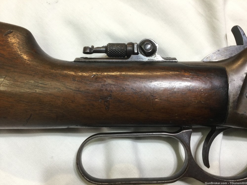 1921 WINCHESTER MODEL 1894 Take-Down LEVER ACTION RIFLE in .25-35 Cal.-img-27