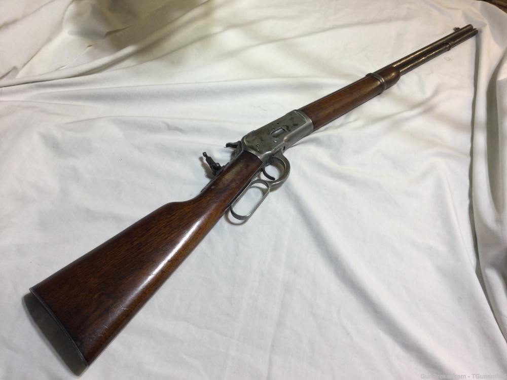 1909 WINCHESTER MODEL 1892 CARBINE LEVER ACTION RIFLE in .25-20 Cal.-img-0