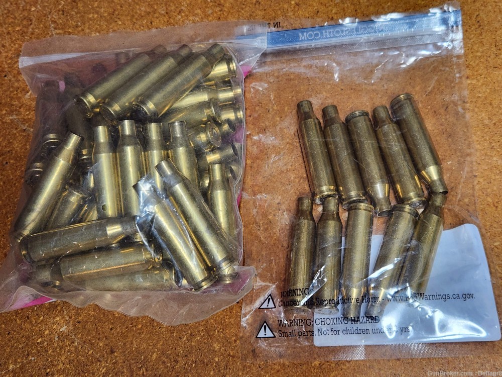 260 Remington once fired Brass, BHA Black Hills Ammo and Federal HS 260 Rem-img-0