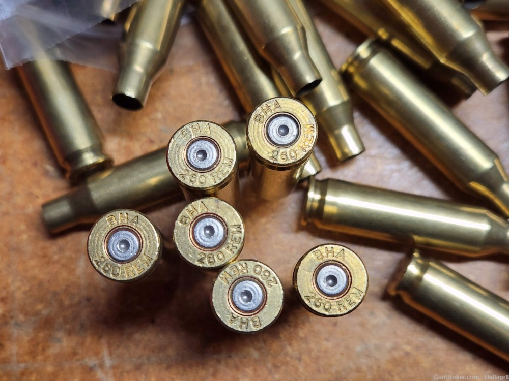 260 Remington once fired Brass, BHA Black Hills Ammo and Federal HS 260 Rem-img-6