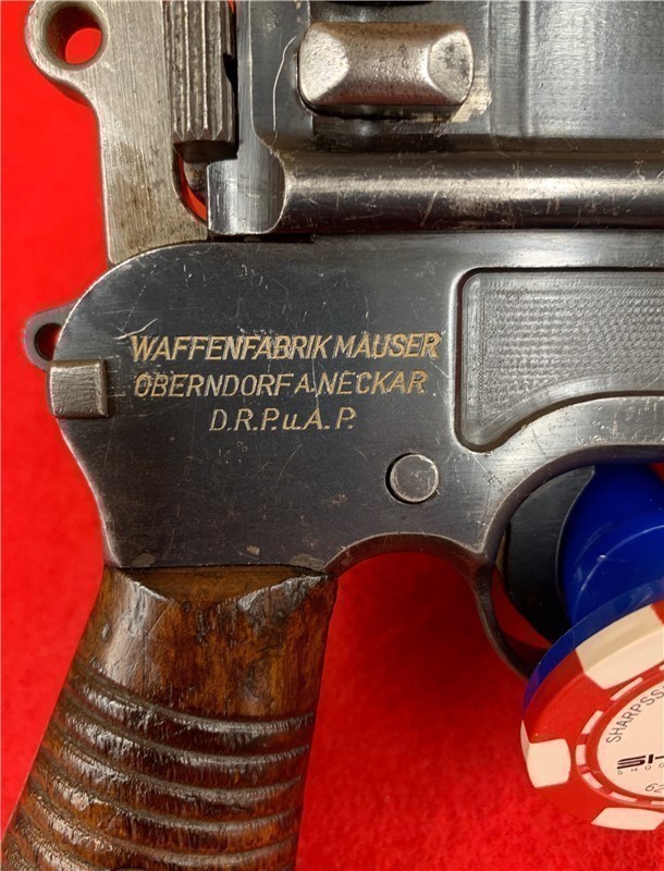 Mauser 1932 30 Mauser Machine Pistol Sales Sample-img-2