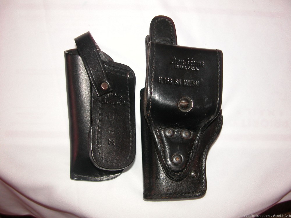 Brauer Bros. Mfg. Co. QW 33 Black Holster Colt 3"-img-1