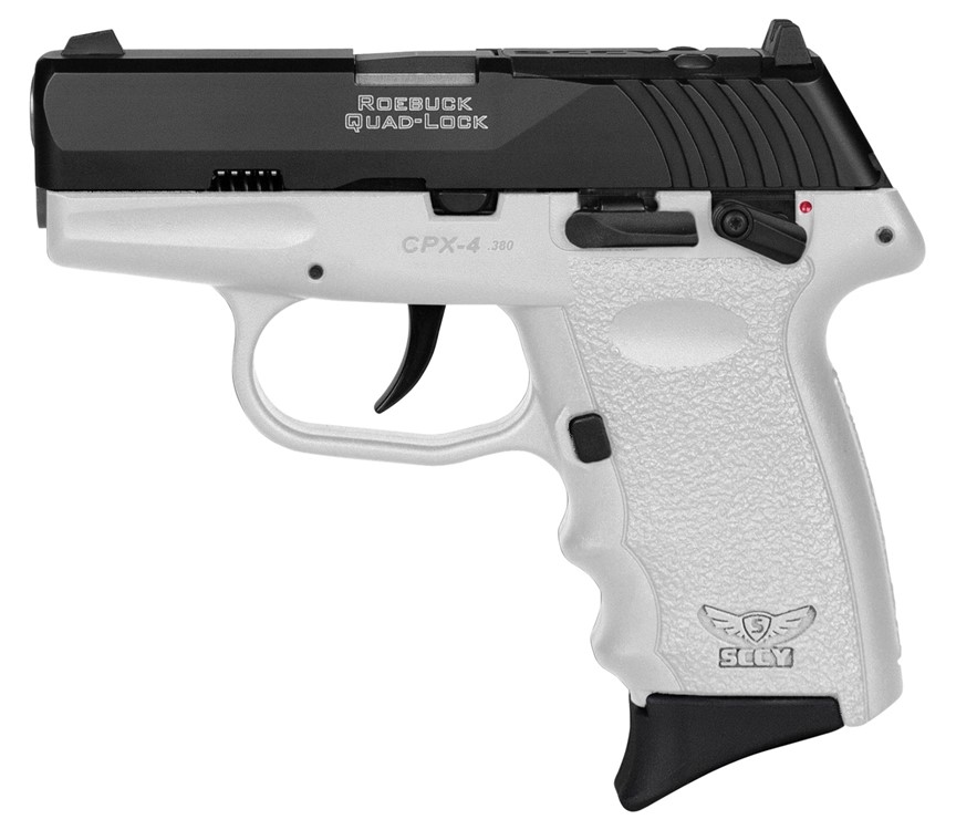 SCCY Industries CPX-4 RD 380 ACP Pistol 2.96 White CPX4CBWTRDRG3-img-1