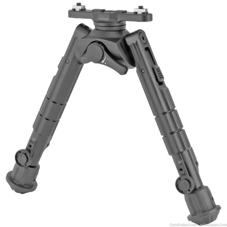 UTG Recon 360 TL Mid-Height Adjustable Rifle Bipod fits M-LOK AR15 Colt M4-img-1