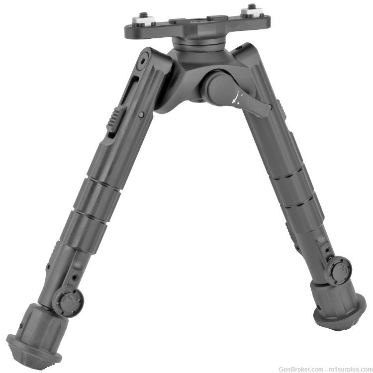 UTG Recon 360 TL Mid-Height Adjustable Rifle Bipod fits M-LOK AR15 Colt M4-img-0