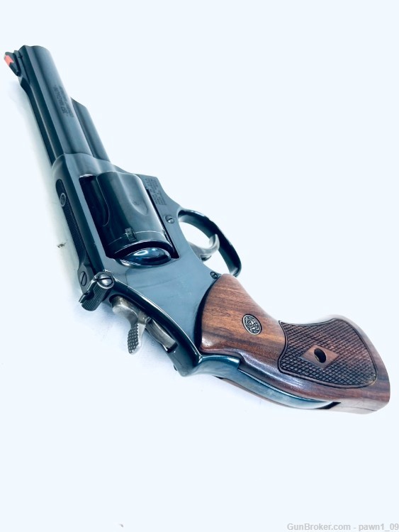 Smith & Wesson 19-9 .357 Combat Magnum Revolver Wood/blued 4.25" barrel-img-2