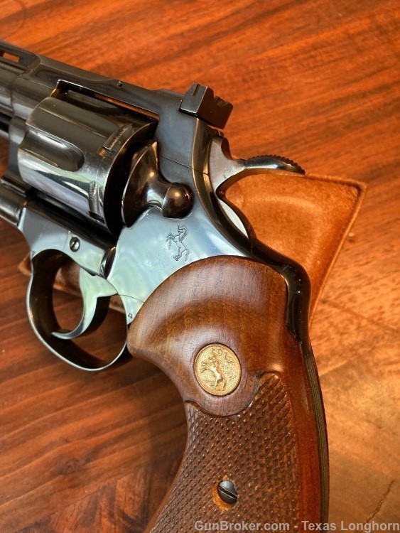 Colt Python .357 Magnum 4” 1966 95%+ RARE Hollow Under Lug Colt Letter-img-45
