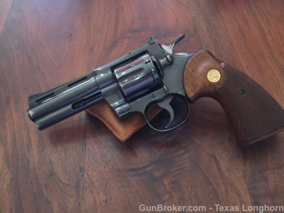 Colt Python .357 Magnum 4” 1966 95%+ RARE Hollow Under Lug Colt Letter-img-22