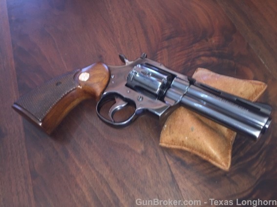 Colt Python .357 Magnum 4” 1966 95%+ RARE Hollow Under Lug Colt Letter-img-21