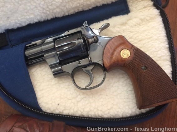 Colt Python .357 Magnum 4” 1966 95%+ RARE Hollow Under Lug Colt Letter-img-39
