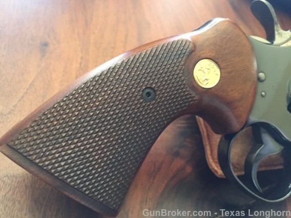 Colt Python .357 Magnum 4” 1966 95%+ RARE Hollow Under Lug Colt Letter-img-10