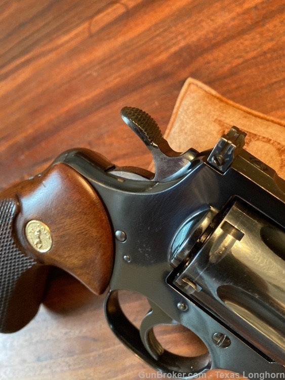 Colt Python .357 Magnum 4” 1966 95%+ RARE Hollow Under Lug Colt Letter-img-47