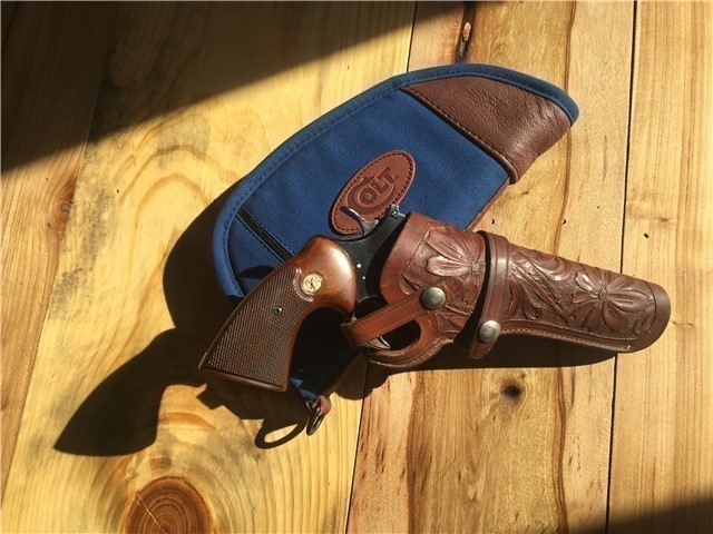 Colt Python .357 Magnum 4” 1966 95%+ RARE Hollow Under Lug Colt Letter-img-0