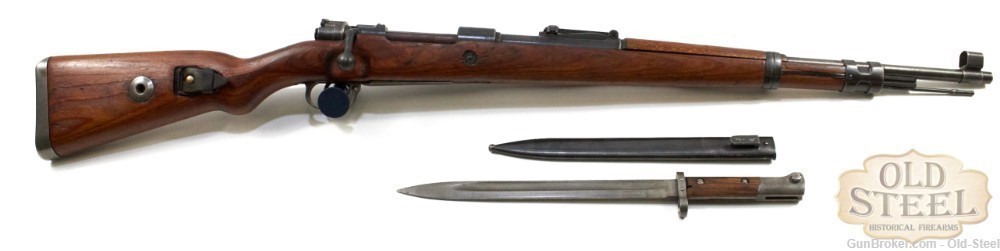 Czech K98k Mauser TGF w/Bayonet + Sling Mfg 1950 C&R German Waffenamt-img-0