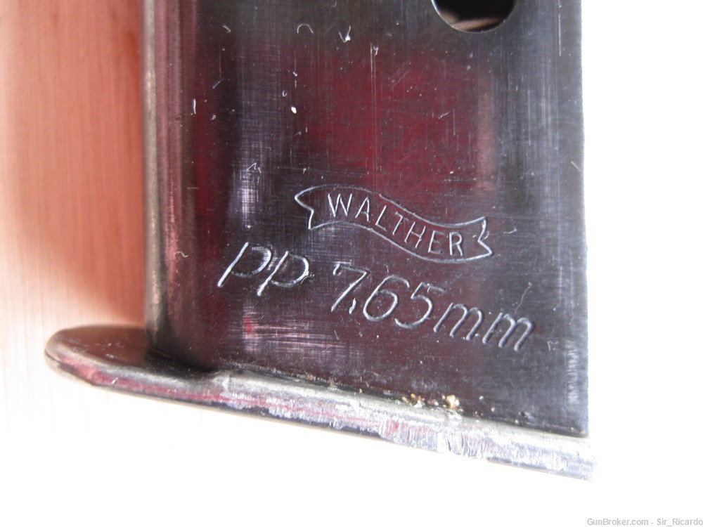 WW2 vintage Walther PP magazine 7.65mm rare beautiful post-war 7-img-0