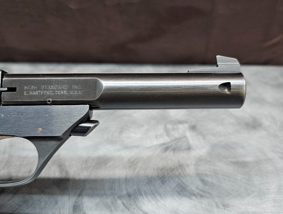 High Standard Supermatic Citation .22LR Semi-auto Target Pistol W/Box EARLY-img-7