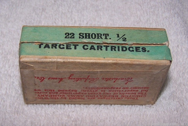 Win  Rifle cartridges, 22 Short, Oct. 24th  PATENT DATE-img-6