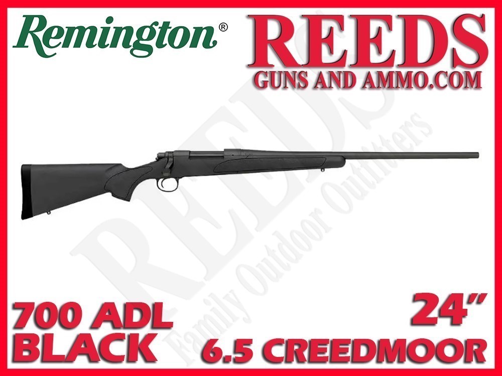 Remington 700 ADL Black 6.5 Creedmoor 24in R85447-img-0