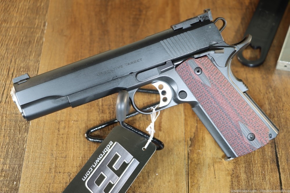 ED BROWN Model EXECUTIVE TARGET 1911 Pistol 45ACP GEN4 NEW SA 45 5" Match-img-7