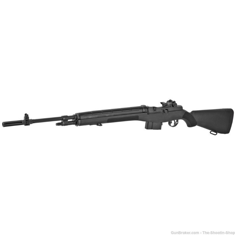 Springfield Armory Model M1A Rifle 308WIN 22" 10RD Black M1 7.62 NATO NEW-img-0