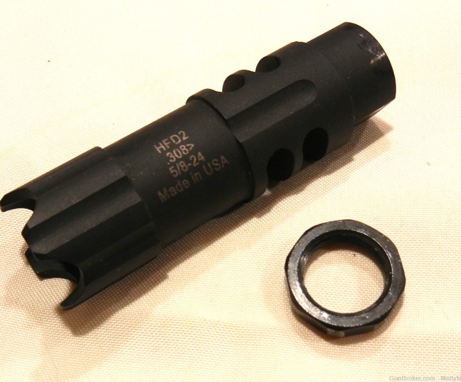 HFD2  .308 Flash Hider / Muzzle Brake -img-0