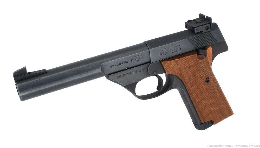 High Standard Sharpshooter-M .22LR Target Pistol 5 1/2" bbl 1981 mfg-img-5