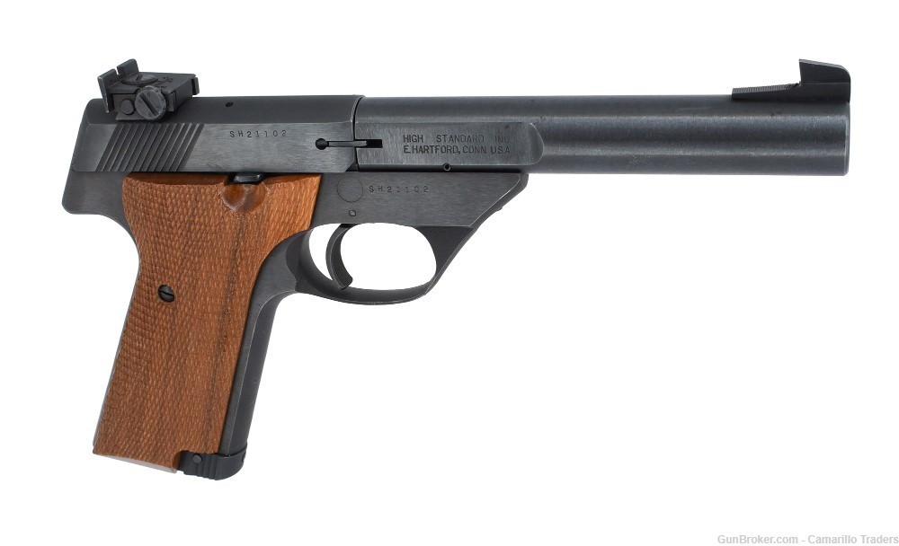 High Standard Sharpshooter-M .22LR Target Pistol 5 1/2" bbl 1981 mfg-img-4