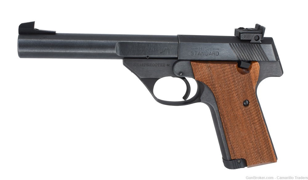 High Standard Sharpshooter-M .22LR Target Pistol 5 1/2" bbl 1981 mfg-img-6