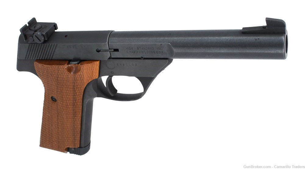 High Standard Sharpshooter-M .22LR Target Pistol 5 1/2" bbl 1981 mfg-img-3