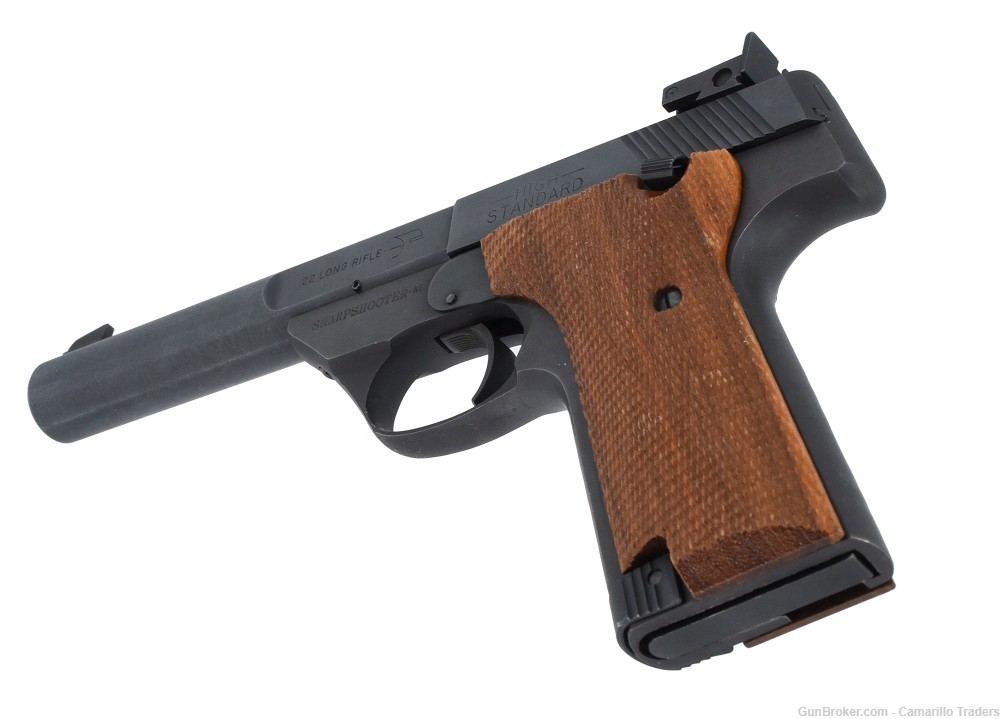 High Standard Sharpshooter-M .22LR Target Pistol 5 1/2" bbl 1981 mfg-img-1