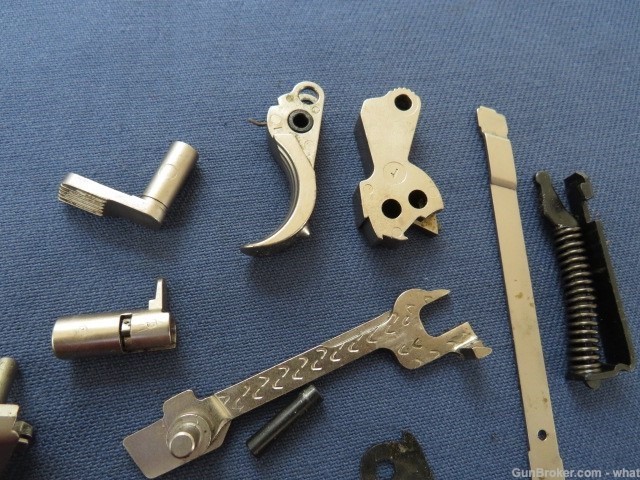 Bersa Thunder .380 Pistol Small Parts Lot Hammer Trigger Etc Nickel Plated-img-2