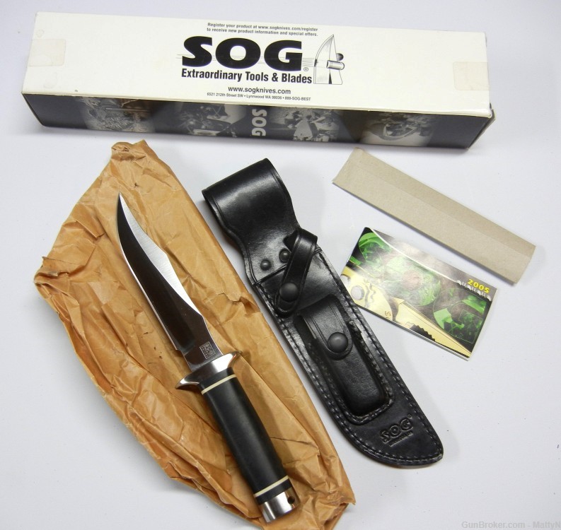 SOG NAVY SEAL TRIDENT 2 S2B New In Box -img-0