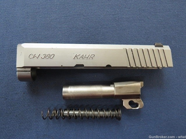 Kahr Arms CW 380 Pistol Slide + Recoil and Barrel Assembly-img-0