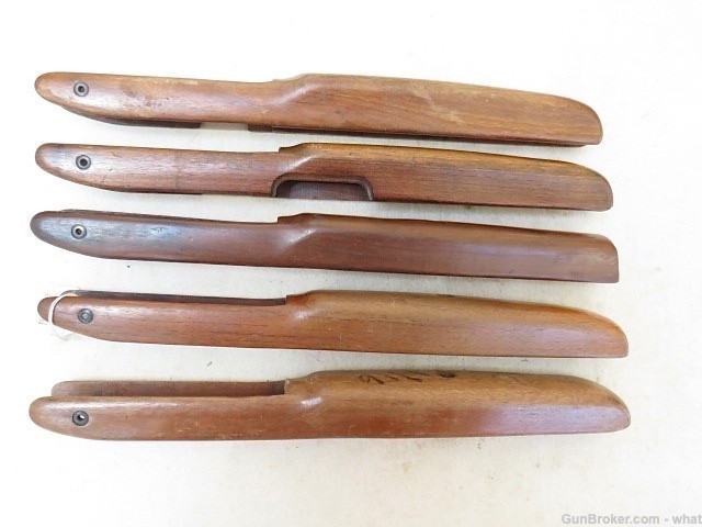 5 J.C. Higgins Model 28 29 30 31 Wood Forends for .22 Rifle Gunsmith Lot -img-4