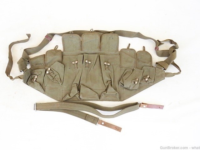 Original Chinese AK-47 Rifle Magazine Ammo Chest Rig & AK Sling-img-0