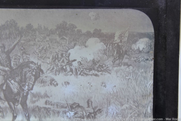 Magic Lantern Slide by J.W. black Depicting the Battle of Bull Run-img-3
