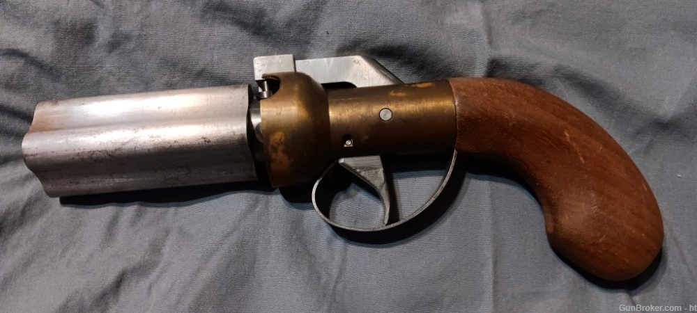 Vintage CVA 4 shot 36 caliber pepperbox pistol-img-1