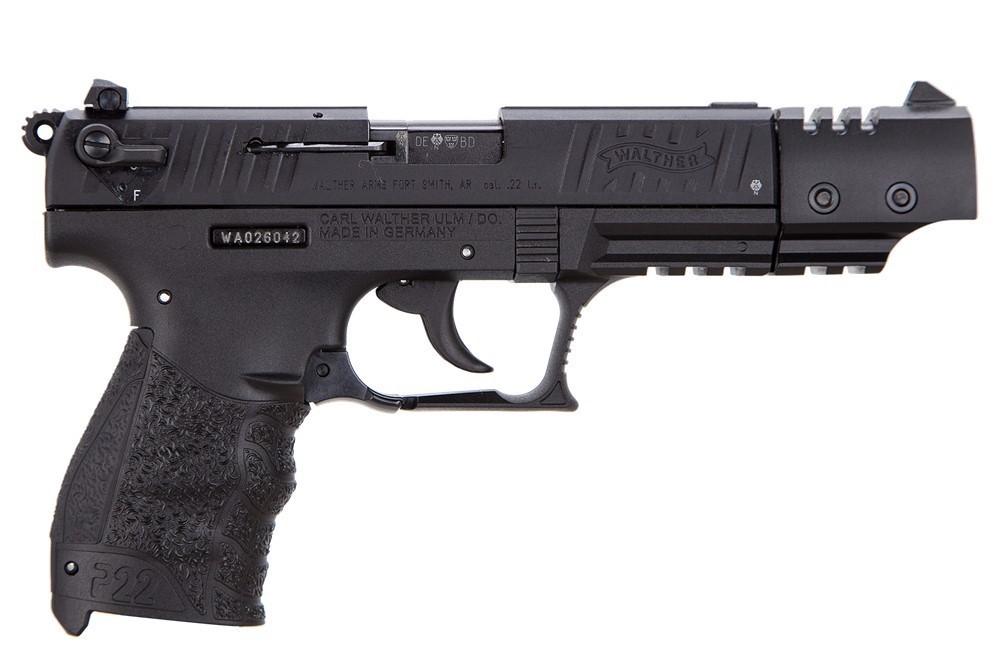 Walther 5120334 P22 Target CA Compliant 22LR 5" 10+1 Black Frame Black Poly-img-3