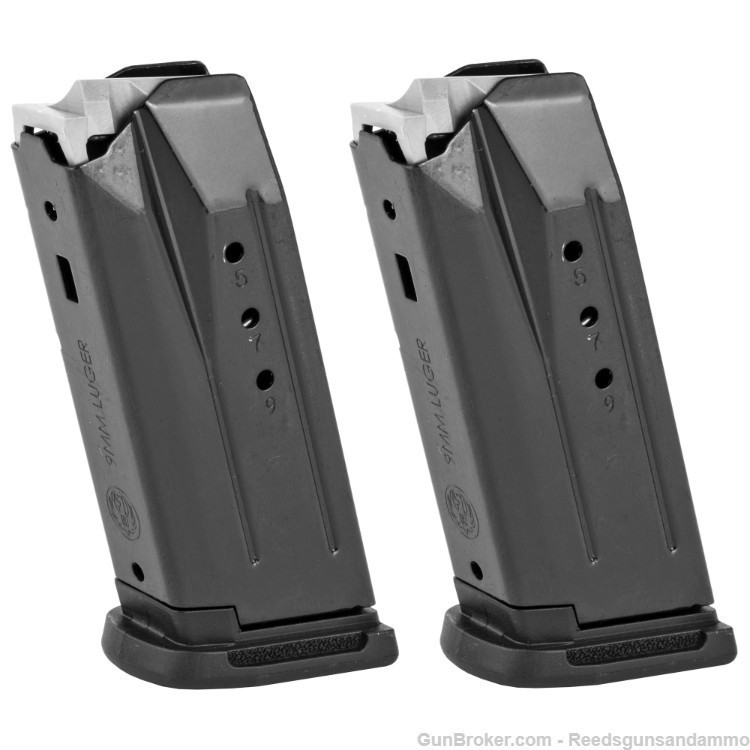 Ruger Security-9 Compact 9mm 2 Pack of 10 Round Magazines 90686-img-0
