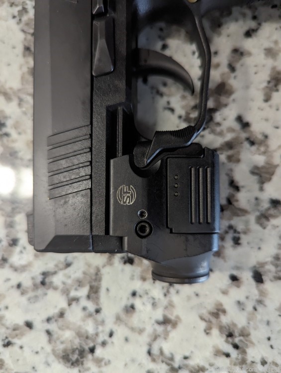 Modified Sig P365X with Surefire XSC, Holster, 17 Magazine, and Wilson grip-img-4