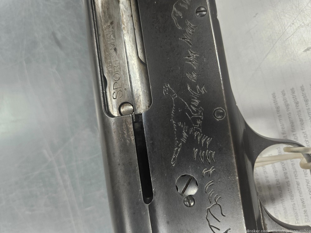 Remington Model 11 "Sportsman" 20 gauge Semi-Auto Shotgun 24"-img-3