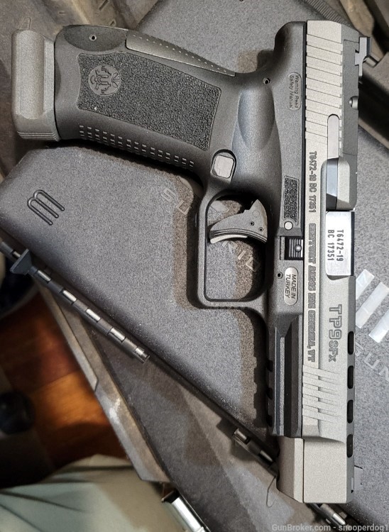 NIB Canik TP9SFX 9mm with full accessories package -img-0