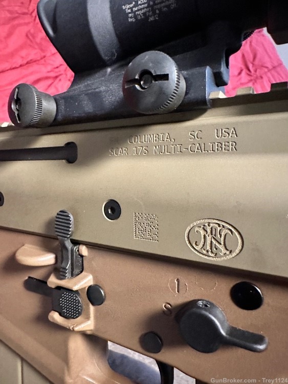 FN SCAR 17S NRCH W/ TRIJICON ACOG RMR COMBO-img-9