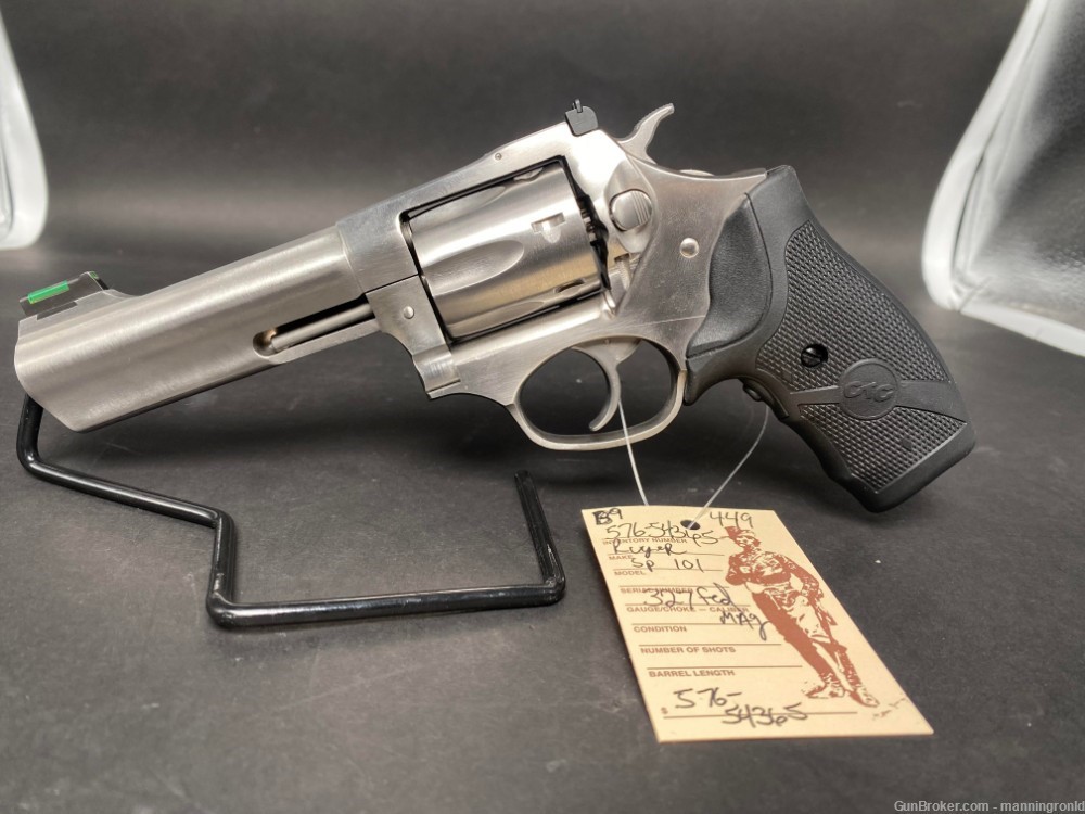 Ruger SP101 .327 federal magnum revolver 327 SP 101 Crimson Trace 4 in -img-0