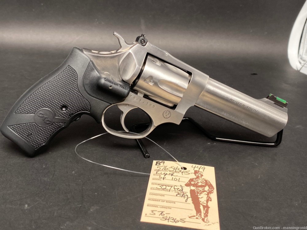 Ruger SP101 .327 federal magnum revolver 327 SP 101 Crimson Trace 4 in -img-4