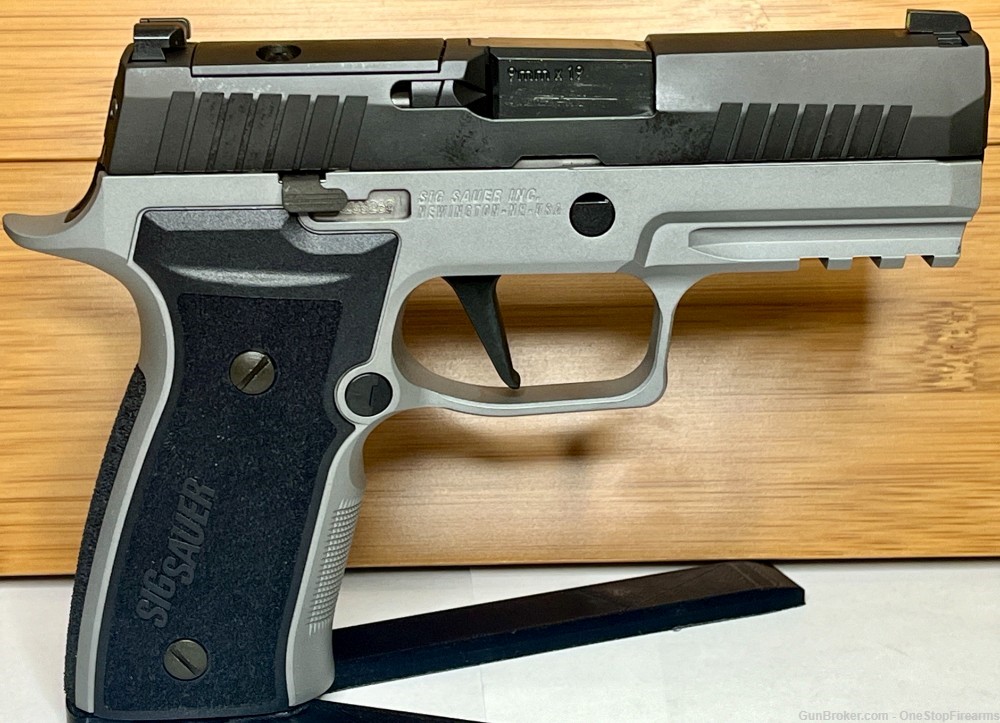 Sig Sauer P320 AXG Carry 9MM Reverse Two-Tone Pistol 320AXGCA-9-RTXR3-R2-img-1