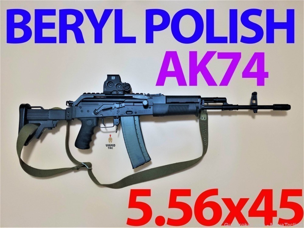 FB Radom, Beryl Rifle, 5.56x45, BRAND NEW, RARE AK74 AK 5.56, Beryl IMPORT-img-0