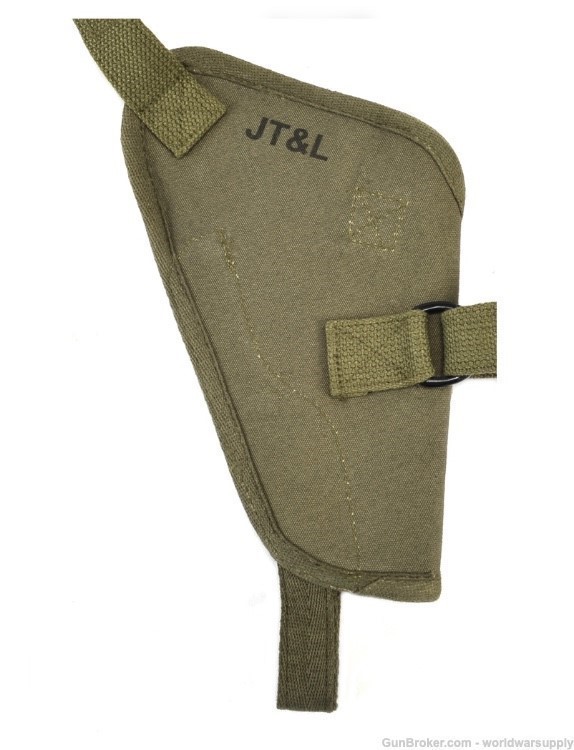 US M3 Victory Revolver Canvas Shoulder Holster with Loops Left Hand-img-1