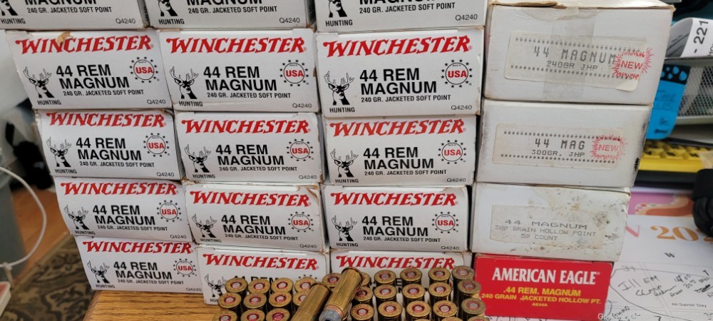 Winchester  44 mag 1000 rounds -img-1