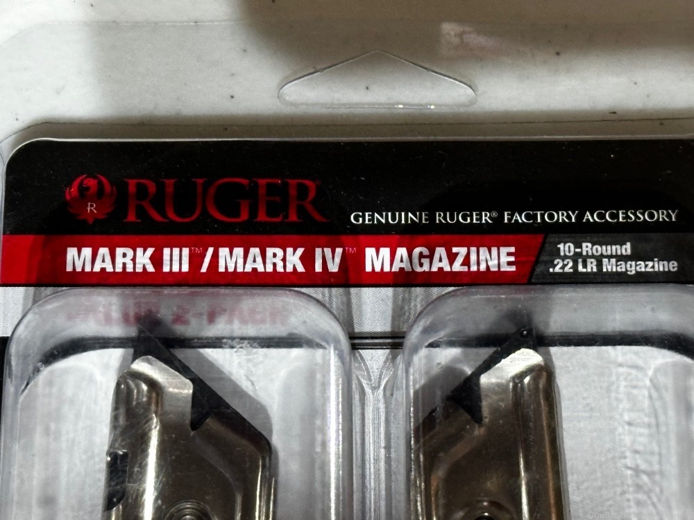 4 new Ruger Mark 3 Mark 4 III IV pistol magazines -img-2